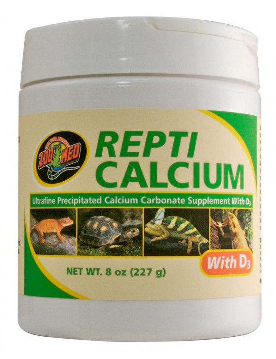Zoo Med Repti Кальций с добавкой D3 для рептилий